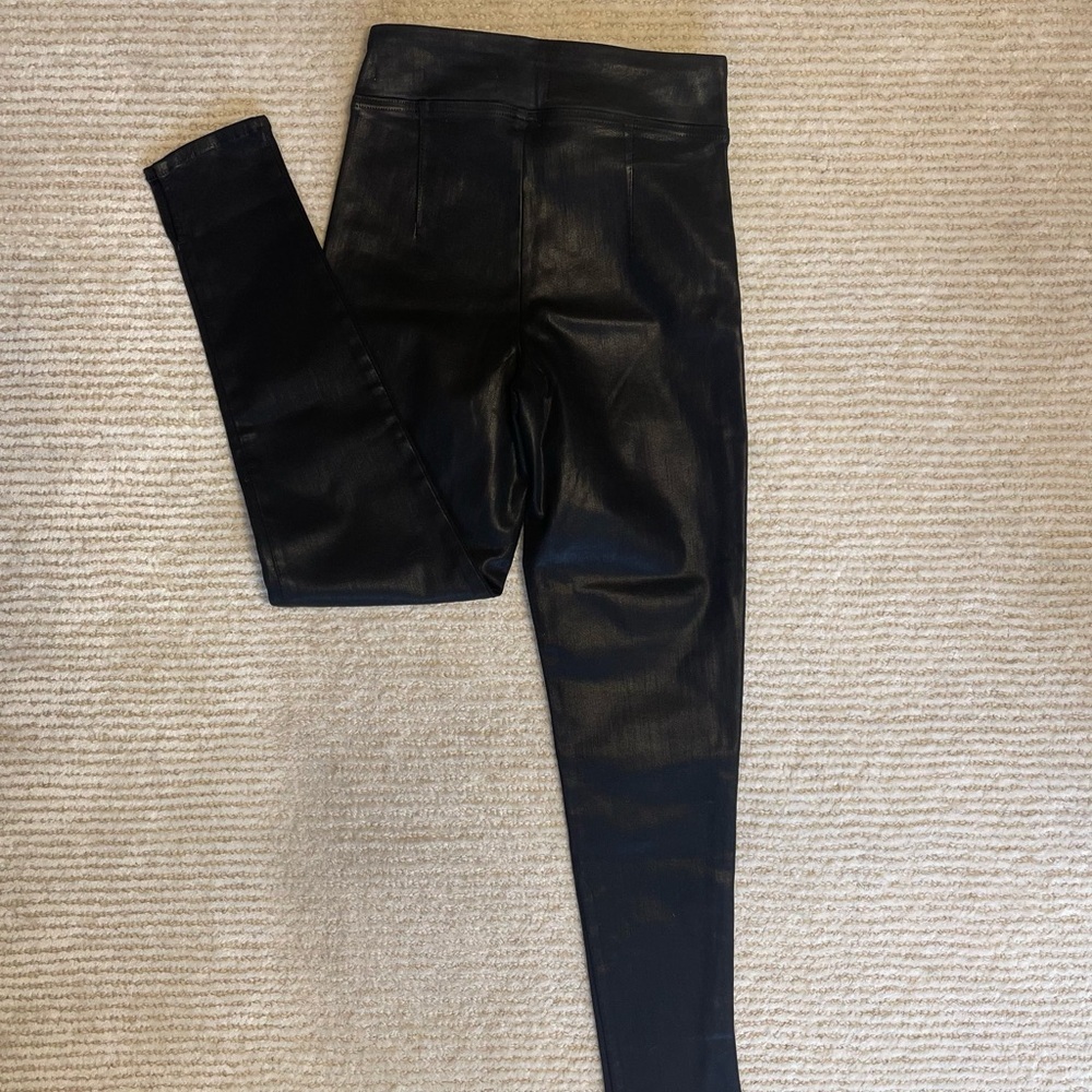 Frame Black High-Waisted Leggings